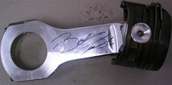 Autographed Piston And Rod from Bob Tasca III's Nitro Funny Car.