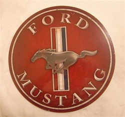 Ford Mustang Pony Sign